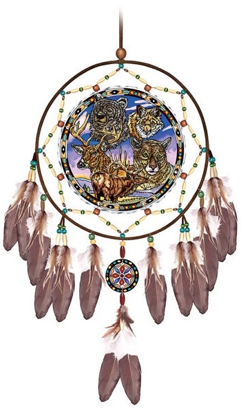 Amia 41814 Native Wildlife Dreamcatcher