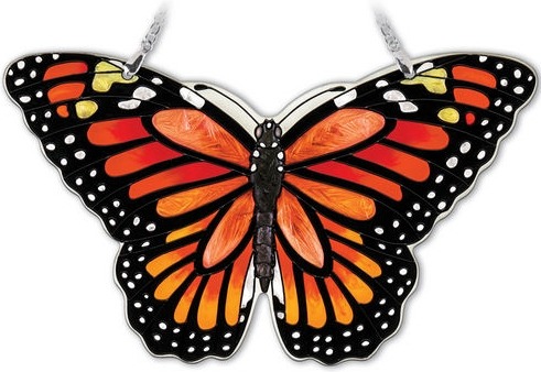 Amia 42320 Monarch Large Water Cut Suncatcher