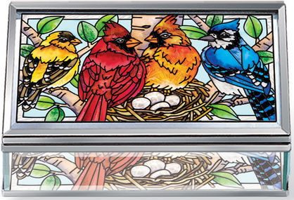 Amia 42394 Nested Birds Jewelry Box