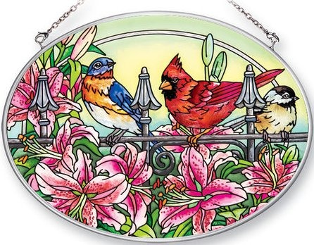 Amia 42472 Stargazers Medium Oval Suncatcher