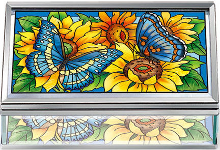 Amia 42503 Color On The Prairie Medium Jewelry Box