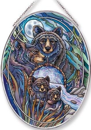 Amia 42649 Journey To Dreamtime Large Oval Suncatcher