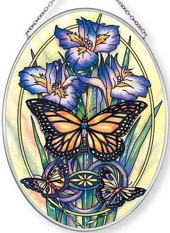 Amia 42664 A New Day Has Come Medium Oval Suncatcher