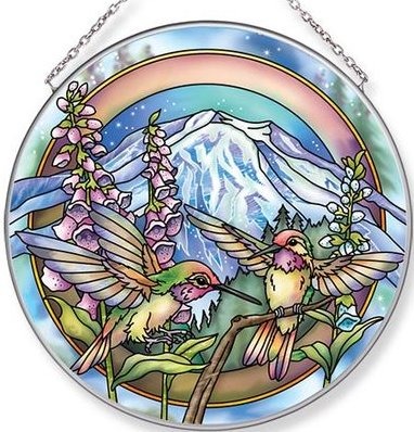 Amia 42695 Each Day Magnificent Journey Large Circle Suncatcher