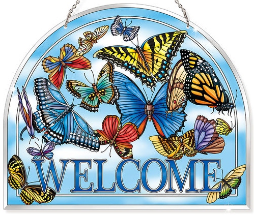 Amia 42781 Blue Skies Beveled Panel