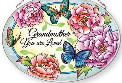 Amia 42873 Grandmother Medium Oval Suncatcher