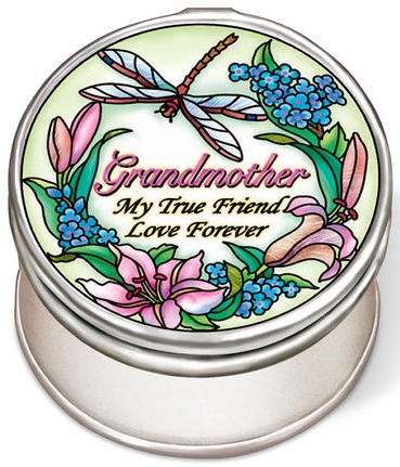 Amia 42946 Grandmother Petite Circle Jewelry Box
