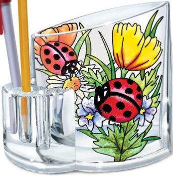 Amia 5256 Ladies in Red Pencil Holder