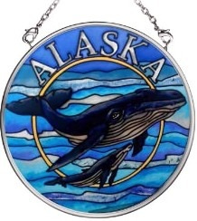 Amia 7401 Humpback Small Circle Suncatcher