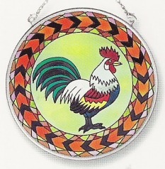 Amia 8137 Good Fortune Medium Circle Suncatcher