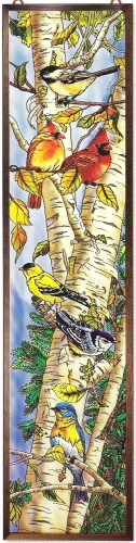 Amia 9727 Songbird Favorites Glass Panel
