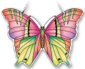 Amia 40080 Opal Medium Butterfly Suncatcher