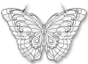 Amia 40095 Diamond Medium Butterfly Suncatcher