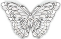 Amia 40103 Garden Jewels Diamond Butterfly Magnet