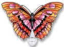 Amia 40104 Ruby Butterfly Night Light Nightlight