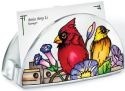 Amia 41060 Rail Birds Acrylic Business Card Holder