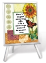 Amia 41224 Don't Regret Growing Older Beveled Glass Easel and Plaque