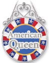 Amia 41402 American Queen Medium Circle Suncatcher