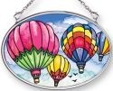 Amia 41461 Up and Away Small Oval Suncatcher