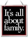 Amia 41655 All About Family Beveled Glass Rectangle Suncatcher