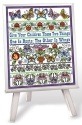 Amia 42193 Give Your Children These 2 Beveled Glass Easel and Plaque