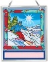 Amia 42196 Ski Souvenir Suncatcher