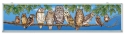 Amia 42645 Owls Night Watch Panel