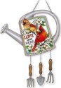 Amia 42732 Love Grows Here Watering Can Suncatcher