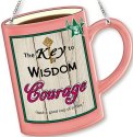 Amia 42761 Courage Mug Suncatcher