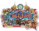 Amia 42768 South Dakota Map Suncatcher