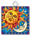 Amia 42921 Celestial #1 Square Suncatcher