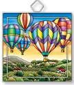 Amia 42951 Vineyard Overview Square Suncatcher