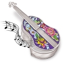 Amia 5210 Folk Violin Jewelry Box