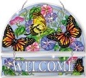 Amia 5229 Unfurling Glory Beveled Welcome Panel