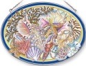 Amia 5362i Seashell Beach Large Oval Suncatcher