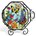 Amia 5708 Butterfly Garden In Bloom Tray