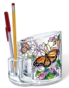 Amia 5753 Peony and Lilacs Pencil Holder