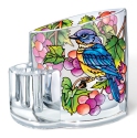 Amia 5757 Grapevine Bluebird Pencil Holder