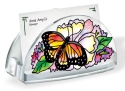 Amia 5773 Peony and Lilacs Business Card Holder
