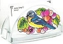 Amia 5777 Grapevine Bluebird Business Card Holder