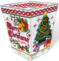 Amia 5793 Merry Christmas Petite Votive Holder