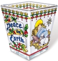 Amia 5794 Peace On Earth Petite Votive Holder