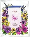 Amia 5954 Fancy Pansies Photo Frame