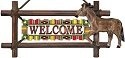 Amia 6200 Horse Welcome Panel