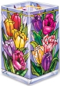 Amia 6556 Tulip Tempo Rectangular Vase Votive Holder