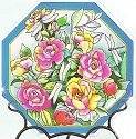 Amia 6591 Nature's Classic Beauty Beveled Small Octagon Suncatcher