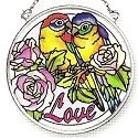 Amia 6794 Love Small Circle Suncatcher