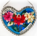 Amia 7361 Special Day Heart Suncatcher