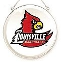 Amia 7480 University of Louisville Cardinals UL Beveled Medium Circle Suncatcher
