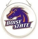 Amia 7487 Boise State Beveled Medium Circle Suncatcher